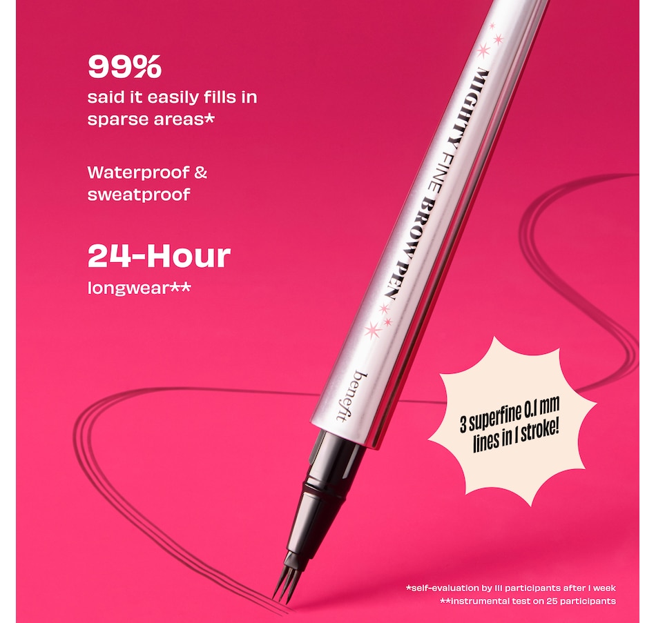 Image 107830_ALTMORE15.jpg, Product 107-830 / Price $38.00, Benefit Mighty Fine Superfine Triple Tip Brow Pen from Benefit Cosmetics on TSC.ca's Beauty department