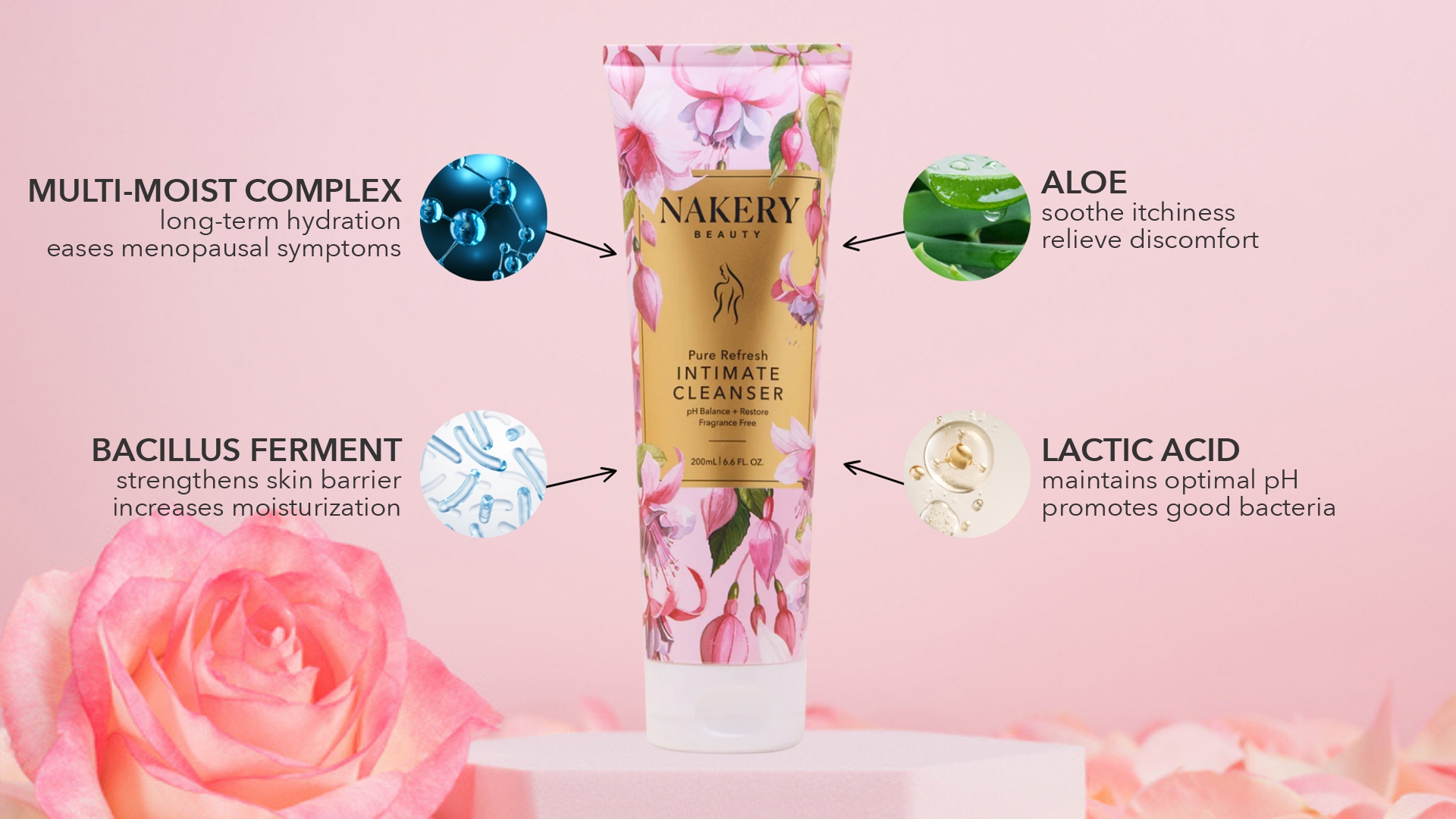 Nakery Pure Refresh Intimate Cleanser - TSC.ca