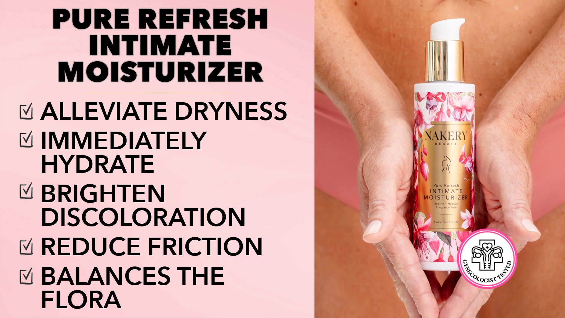 Nakery Pure Refresh Intimate Moisturizer - TSC.ca