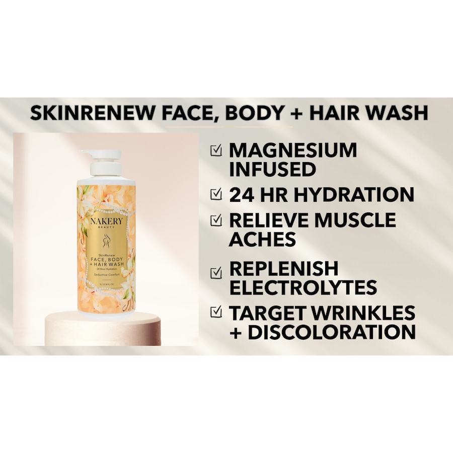Image 109835_ALTMORE2.jpg, Product 109-835 / Price $50.00, Nakery Skinrenew Face, Body, + Hair Wash from Nakery Beauty on TSC.ca's Beauty department