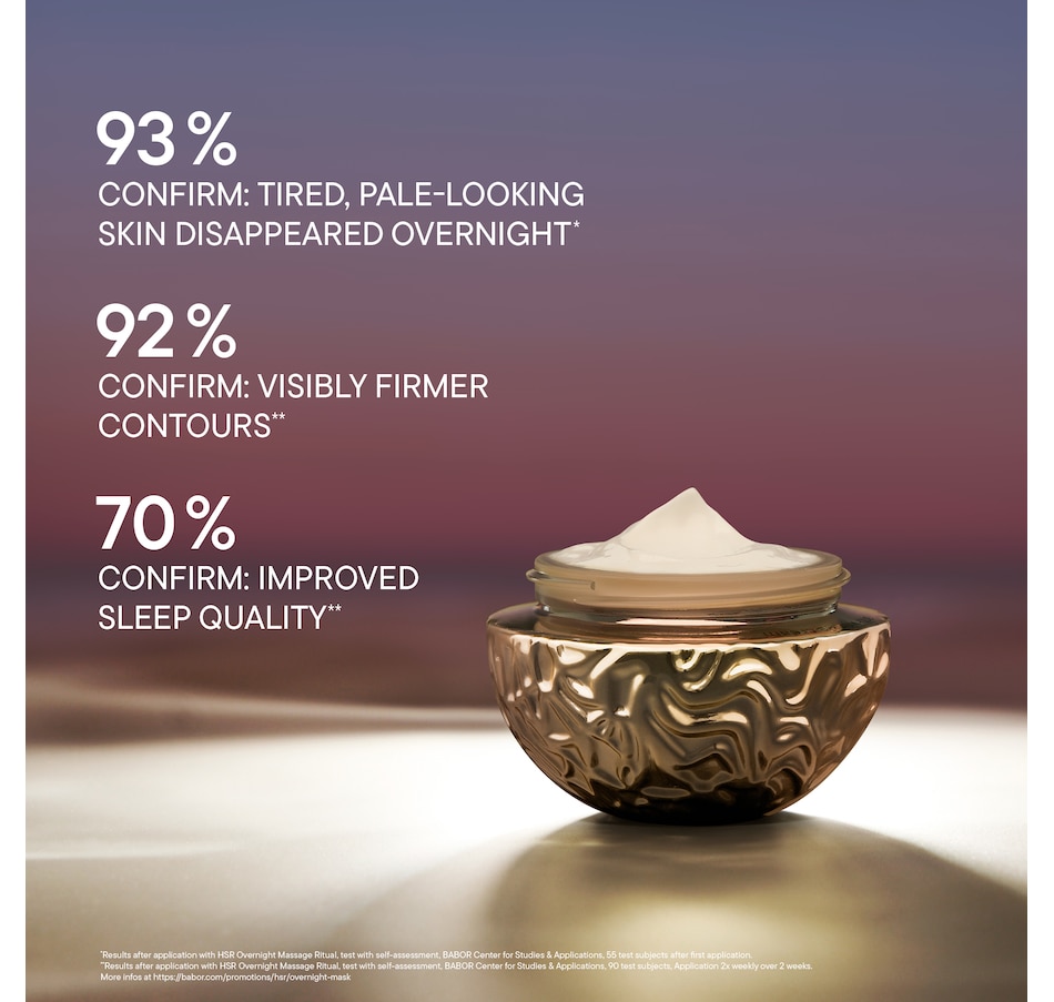 Image 109857_ALTMORE4.jpg, Product 109-857 / Price $135.00, Babor HSR Lifting Overnight Mask from Babor on TSC.ca's Beauty department