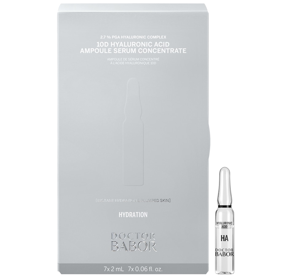 Image 109859_ALTMORE7.jpg, Product 109-859 / Price $65.00, Babor Doctor Babor 10D Hyaluronic Acid Ampoule Serum Concentrates from Babor on TSC.ca's Beauty department
