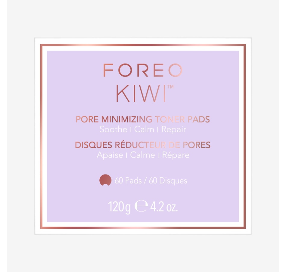 Image 109881_ALTMORE2.jpg, Product 109-881 / Price $51.90, Foreo Kiwi Pore Minimizing Toner Pads (60-Count) from Foreo on TSC.ca's Beauty department