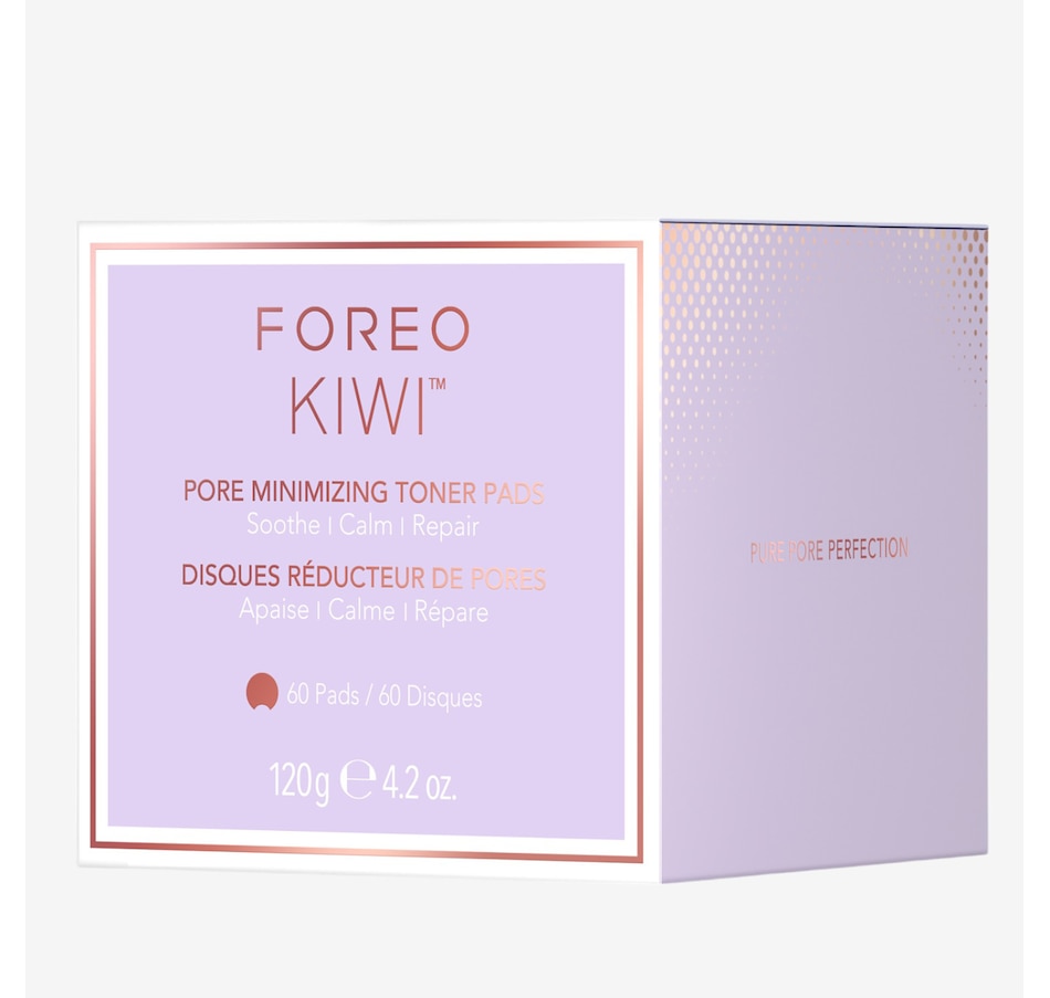 Image 109881_ALTMORE3.jpg, Product 109-881 / Price $51.90, Foreo Kiwi Pore Minimizing Toner Pads (60-Count) from Foreo on TSC.ca's Beauty department