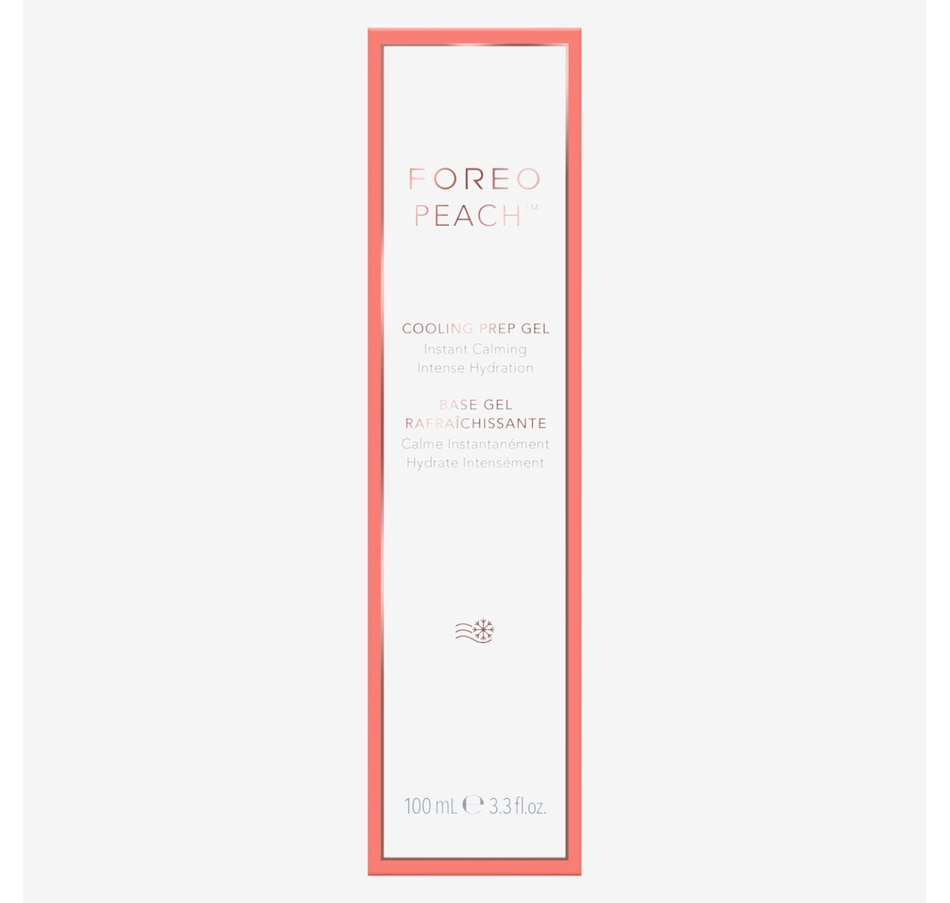 Image 109883_ALTMORE3.jpg, Product 109-883 / Price $51.90, FOREO PEACH COOLING PREP GEL 100ML / 3.3 FL.OZ from Foreo on TSC.ca's Beauty department
