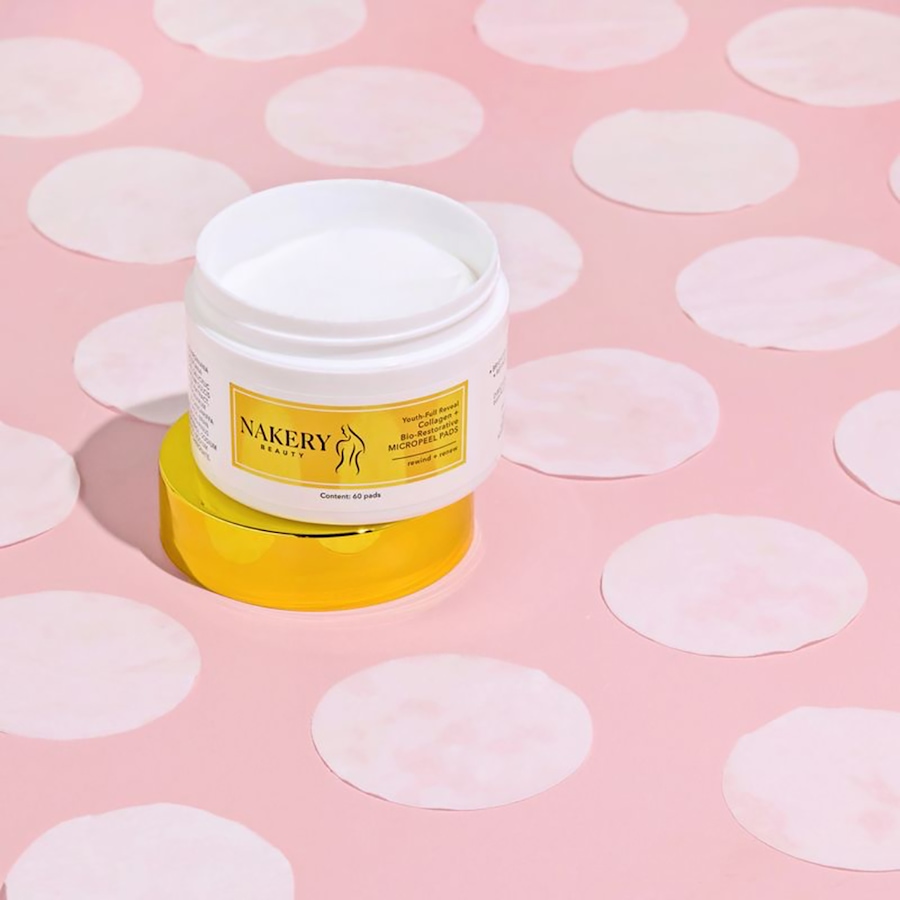 Image 109996_ALTMORE1.jpg, Product 109-996 / Price $99.99, Nakery Youth + Full Reveal Collagen + Bio-Restorative Fusion Micropeel Pads Duo from Nakery Beauty on TSC.ca's Beauty department