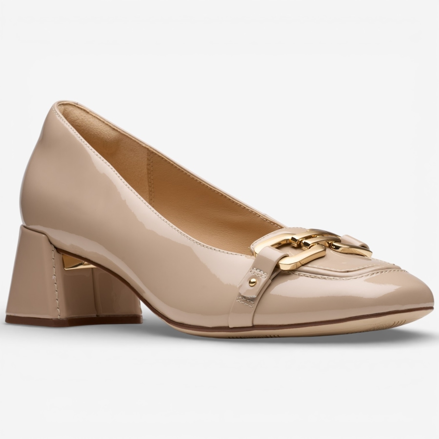 Image 110140_SAN.jpg, Product 110-140 / Price $49.33, Clarks Nyta45 Court Block Heel Shoe from Clarks Footwear on TSC.ca's Shoes department