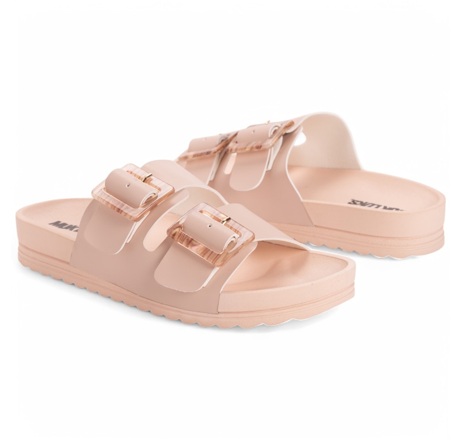 Image 110156_ALTMORE1.jpg, Product 110-156 / Price $29.33, Muk Luks Isabelle Buckle Sandal from Muk Luks on TSC.ca's Shoes department