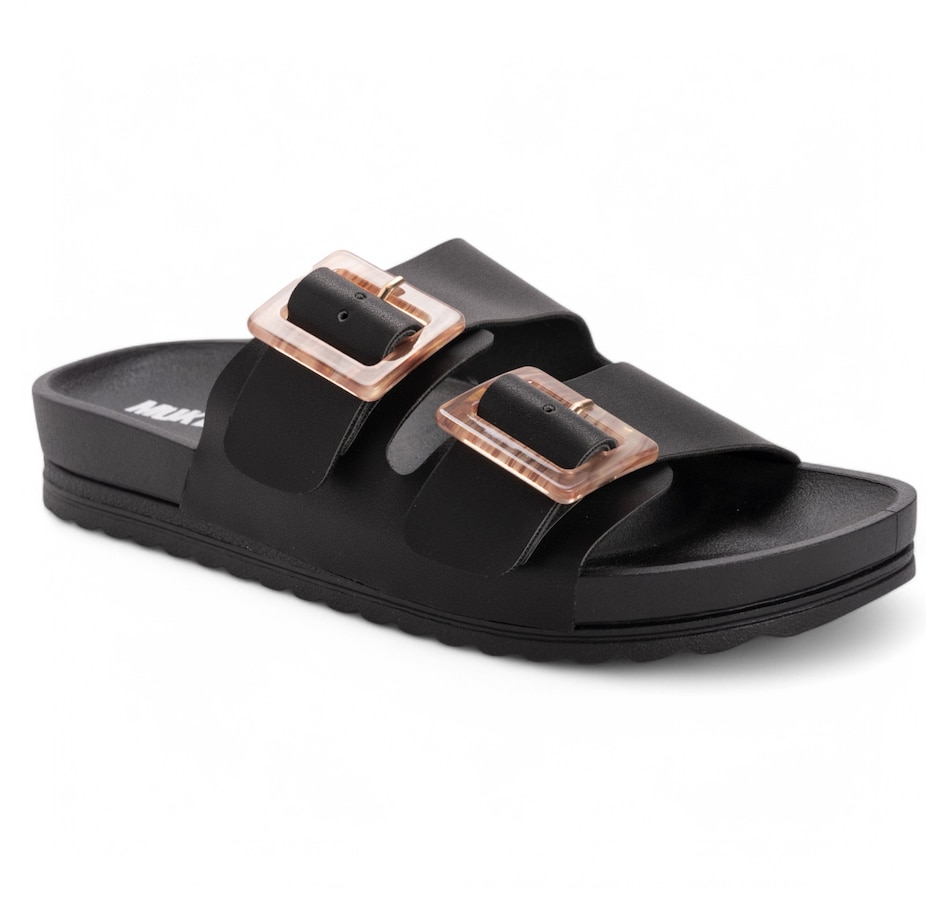 Image 110156_BLK.jpg, Product 110-156 / Price $29.33, Muk Luks Isabelle Buckle Sandal from Muk Luks on TSC.ca's Shoes department