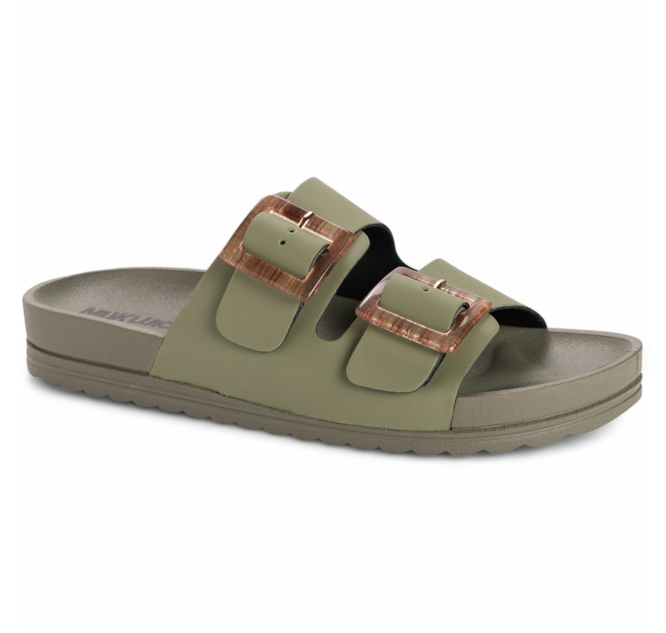Image 110156_LOL.jpg, Product 110-156 / Price $29.33, Muk Luks Isabelle Buckle Sandal from Muk Luks on TSC.ca's Shoes department