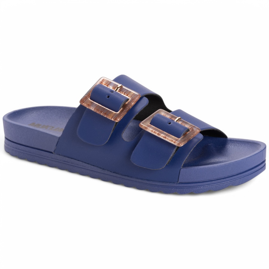 Image 110156_NVY.jpg, Product 110-156 / Price $29.33, Muk Luks Isabelle Buckle Sandal from Muk Luks on TSC.ca's Shoes department