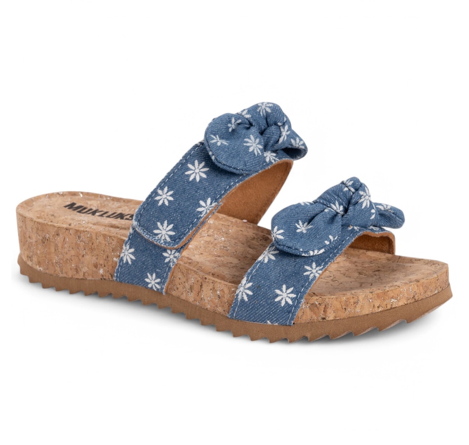 Image 110160_DNM.jpg, Product 110-160 / Price $39.88, Muk Luks Polly Dual Strap Sandal from Muk Luks on TSC.ca's Shoes department