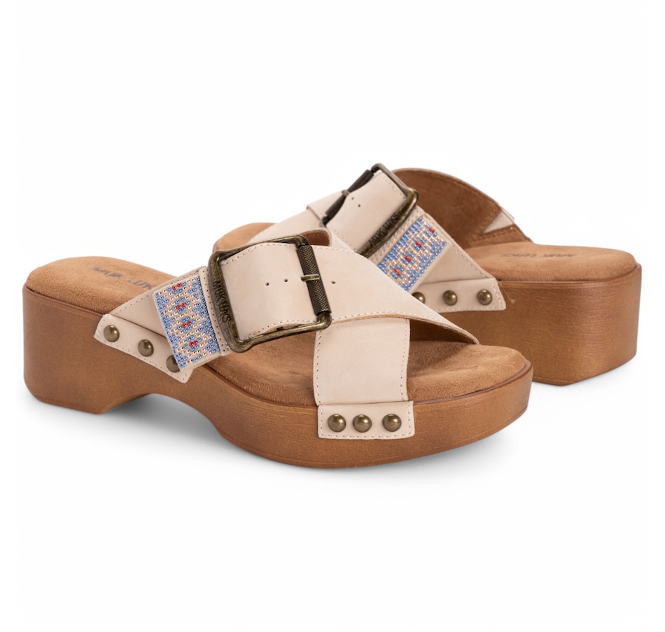 Image 110162_ALTMORE2.jpg, Product 110-162 / Price $49.88, Muk Luks Charlotte Crisscross Strap Sandal from Muk Luks on TSC.ca's Shoes department