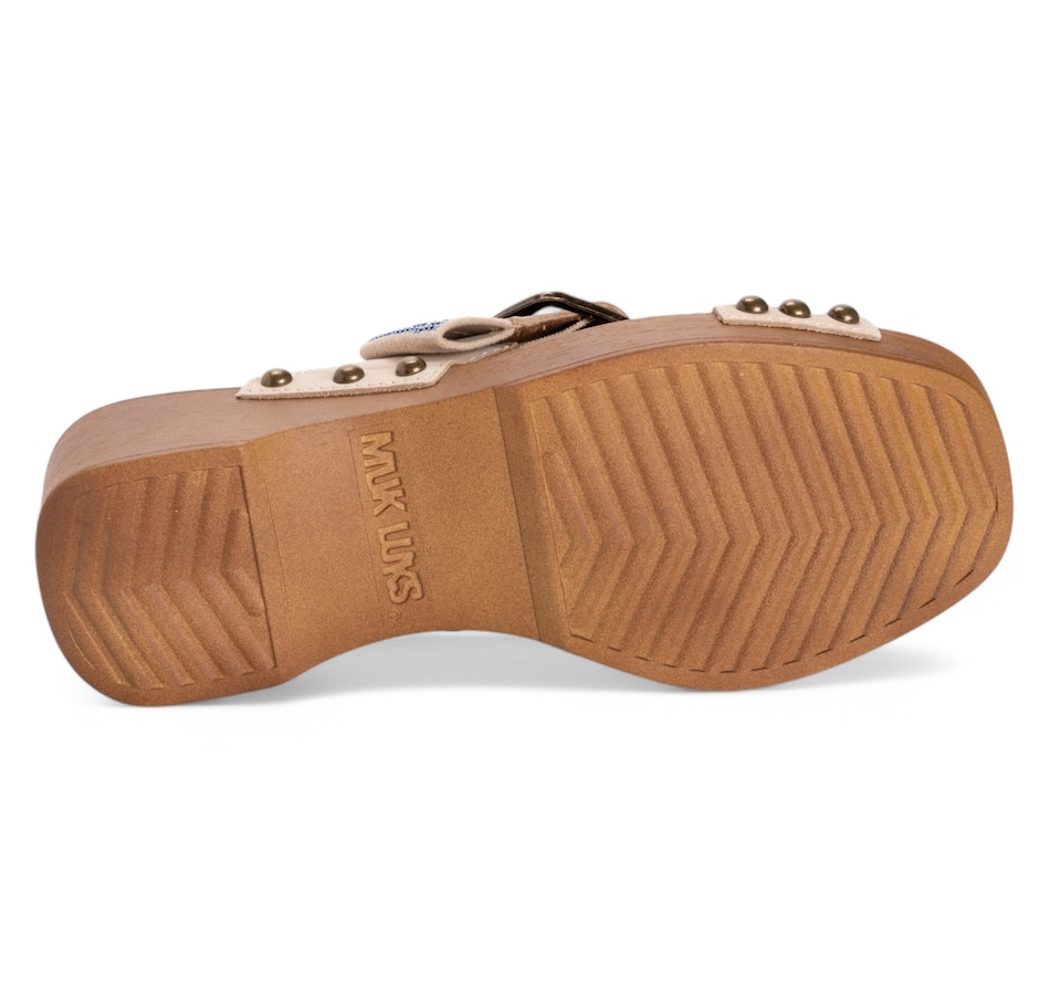 Image 110162_ALTMORE9.jpg, Product 110-162 / Price $49.88, Muk Luks Charlotte Crisscross Strap Sandal from Muk Luks on TSC.ca's Shoes department