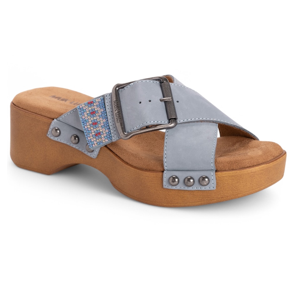 Image 110162_CHA.jpg, Product 110-162 / Price $49.88, Muk Luks Charlotte Crisscross Strap Sandal from Muk Luks on TSC.ca's Shoes department