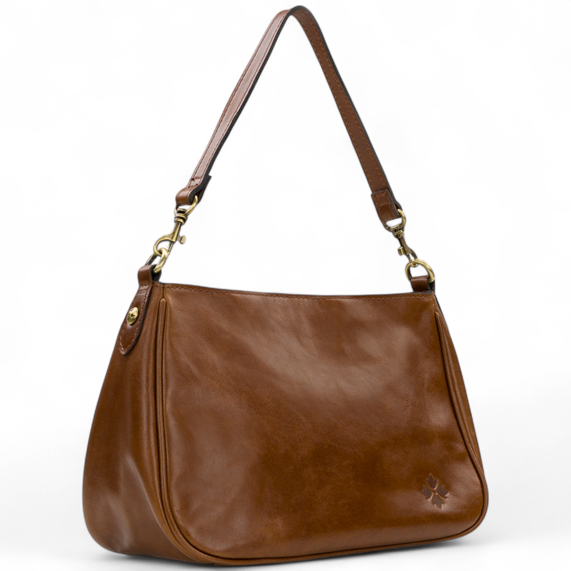 Patricia Nash Ikaria Leather Shoulder Bag with Scarf - TSC.ca