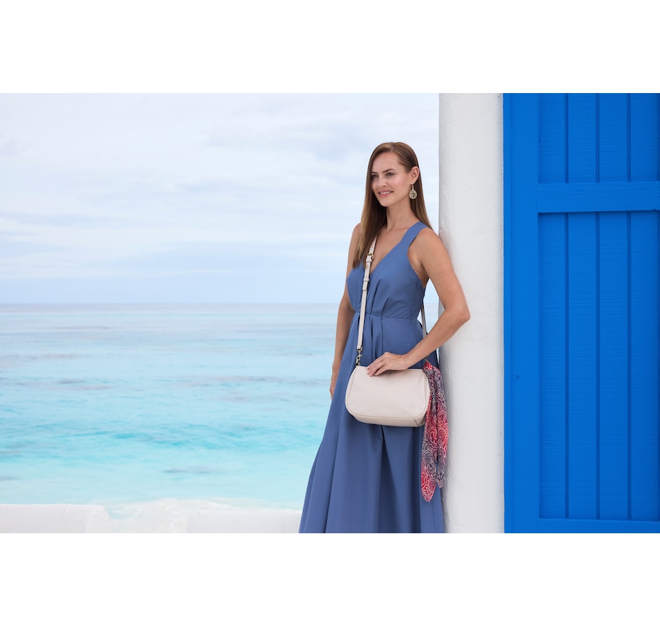 Image 110183_ALTMORE5.jpg, Product 110-183 / Price $129.88, Patricia Nash Ikaria Leather Shoulder Bag with Scarf from Patricia Nash on TSC.ca's Fashion department