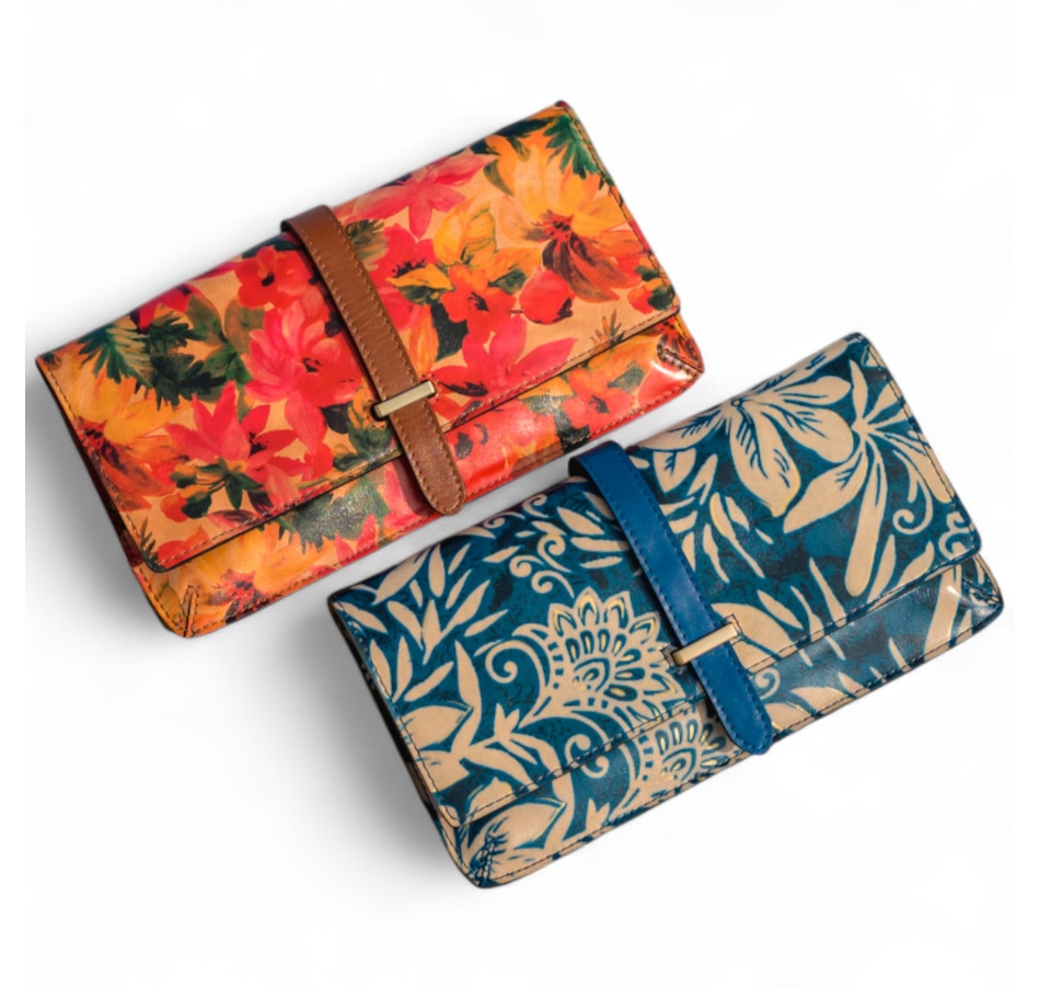 Image 110184_ALTMORE4.jpg, Product 110-184 / Price $29.33, Patricia Nash Leather Perissa Clutch with Crossbody Strap from Patricia Nash on TSC.ca's Fashion department