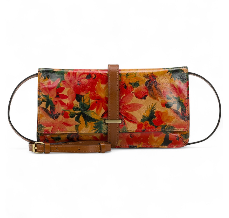 Image 110184_MTI.jpg, Product 110-184 / Price $29.33, Patricia Nash Leather Perissa Clutch with Crossbody Strap from Patricia Nash on TSC.ca's Fashion department
