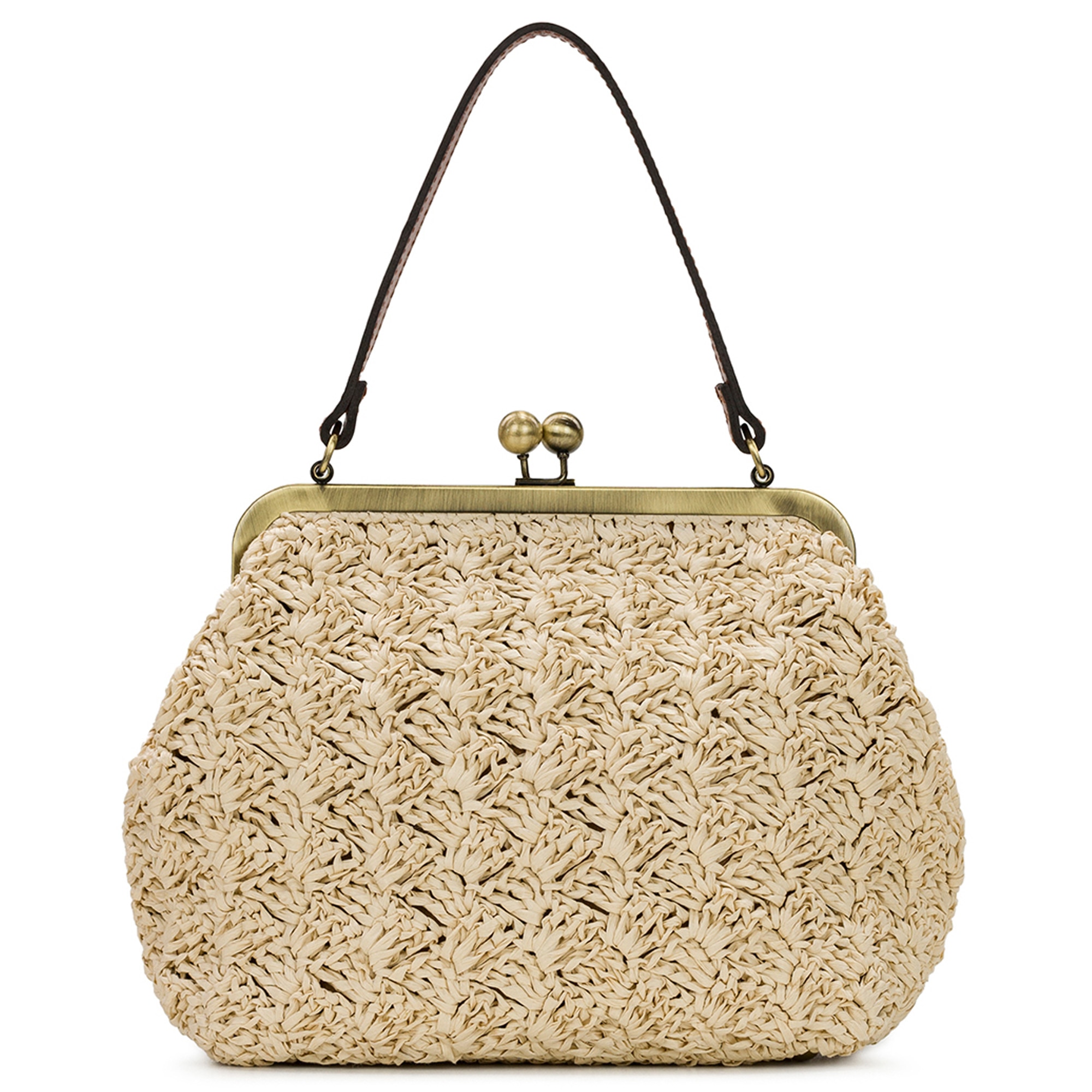 Patricia Nash Elara Frame Crossbody with Chain and Leather Straps