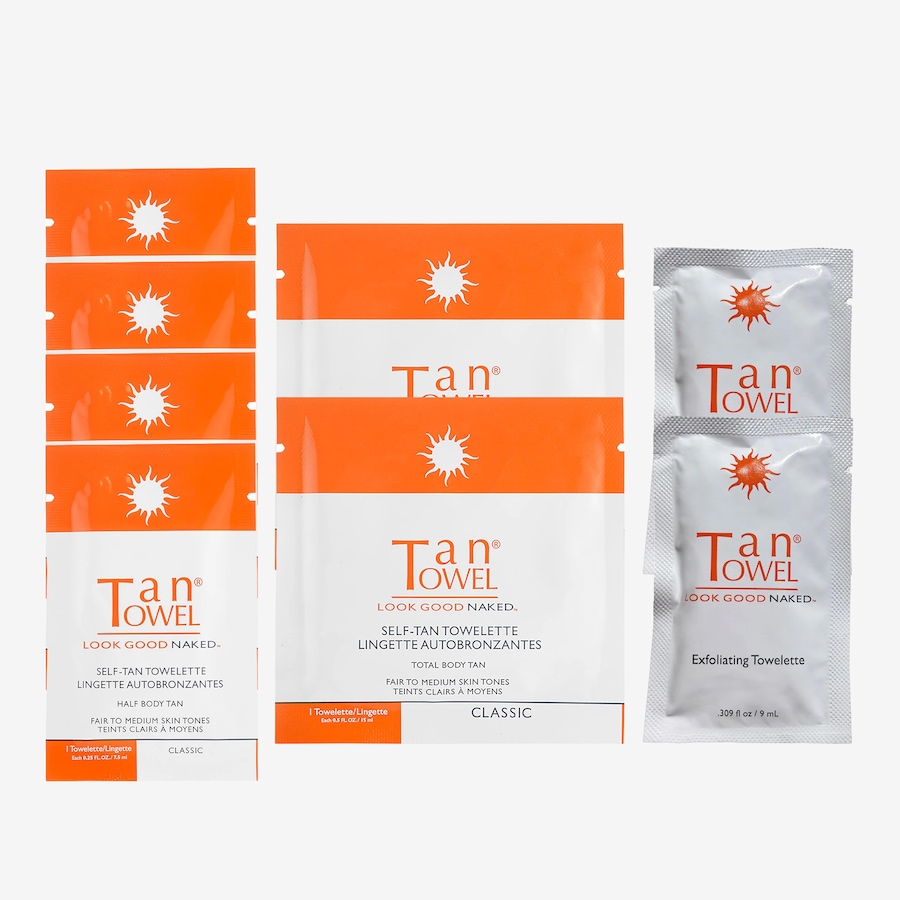 Image 110453_CLA.jpg, Product 110-453 / Price $45.00, Tan Towel Travel Kit  from TanTowel on TSC.ca's Beauty department