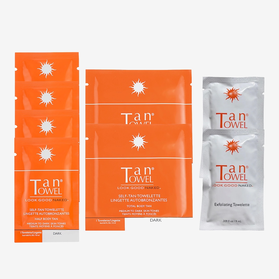 Image 110453_DRK.jpg, Product 110-453 / Price $45.00, Tan Towel Travel Kit  from TanTowel on TSC.ca's Beauty department