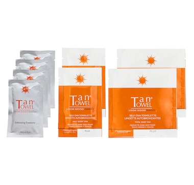 Tan Towel Travel Kit 