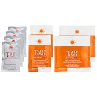 Tan Towel Travel Kit 