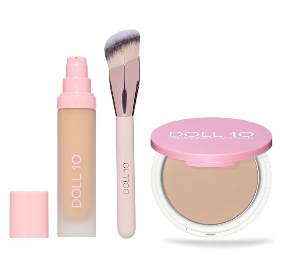 Image 110461_LME.jpg, Product 110-461 / Price $69.00, Doll 10 Real Skin, But Better 3 Piece Perfecting Collection from Doll 10 on TSC.ca's Beauty department