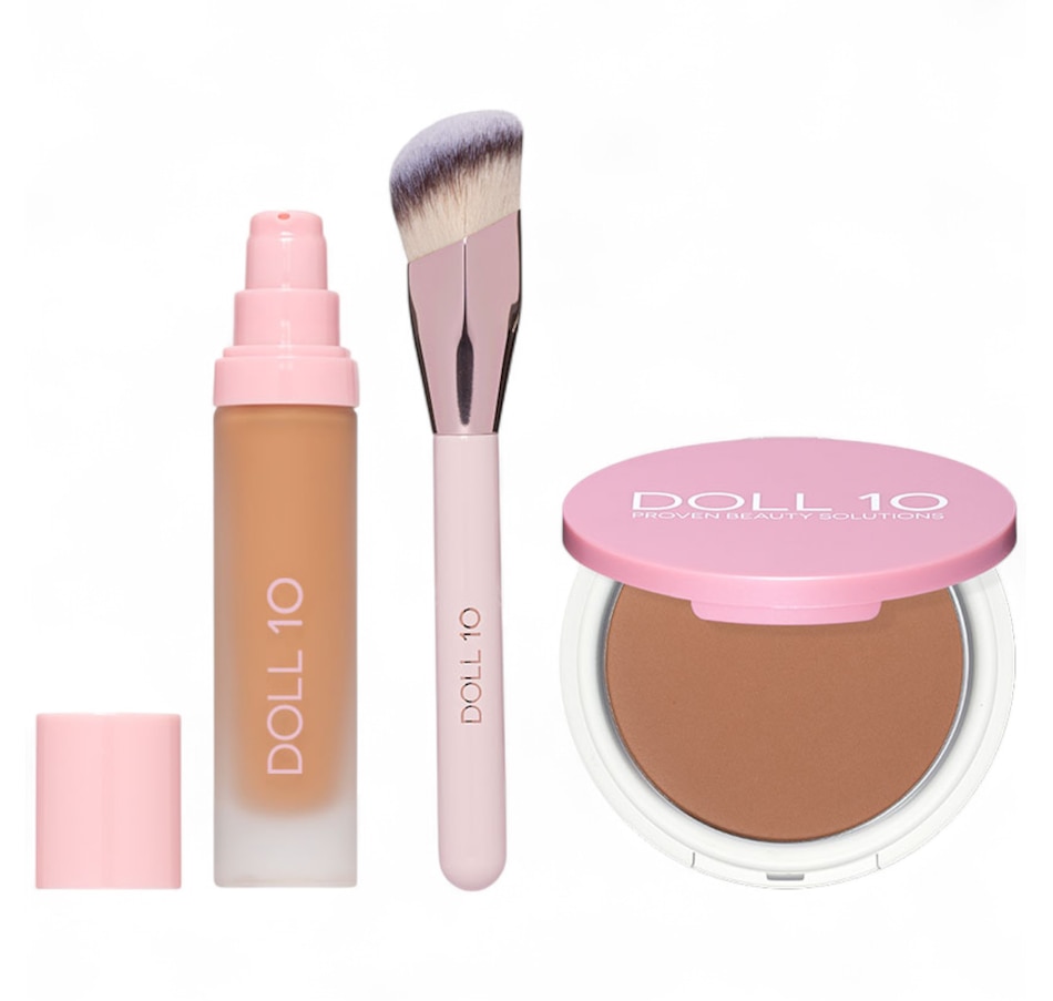 Image 110461_TANDP.jpg, Product 110-461 / Price $69.00, Doll 10 Real Skin, But Better 3 Piece Perfecting Collection from Doll 10 on TSC.ca's Beauty department