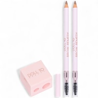 Doll 10 Brow Remedy Precision Powder Pencil Duo With Sharpener