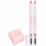 Doll 10 Brow Remedy Precision Powder Pencil Duo With Sharpener