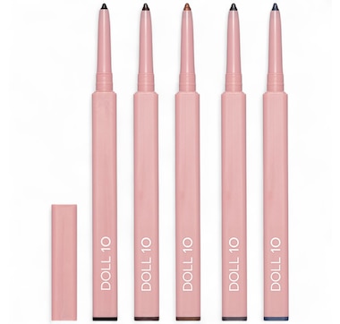 Product 110-464 / Price $75.00 , Doll 10 Pro 5 Piece Square Eyeliner Collection