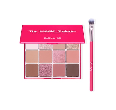 Product 110-465 / Price $59.00 , Doll 10 The Magic Palette With Magic Blending Brush