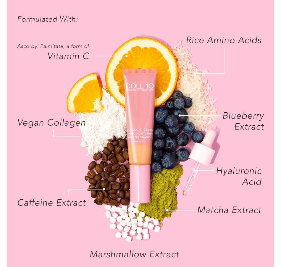 Image 110466_ALTMORE8.jpg, Product 110-466 / Price $70.00, Doll 10 Doll Ski Tinted Moisturizer With Warming Filter Powder and Brush from Doll 10 on TSC.ca's Beauty department