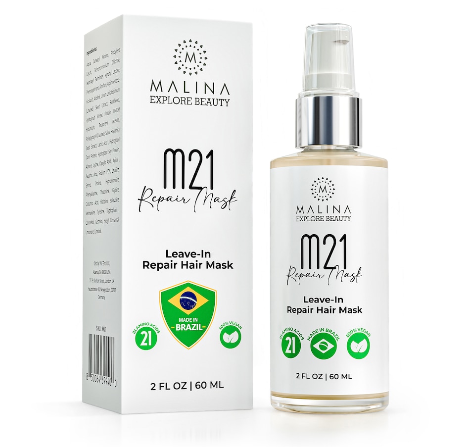 Image 110604_ALTMORE1.jpg, Product 110-604 / Price $85.00, Malina M21 Leave-In Repair Hair Mask from Malina Hair Care on TSC.ca's Beauty department