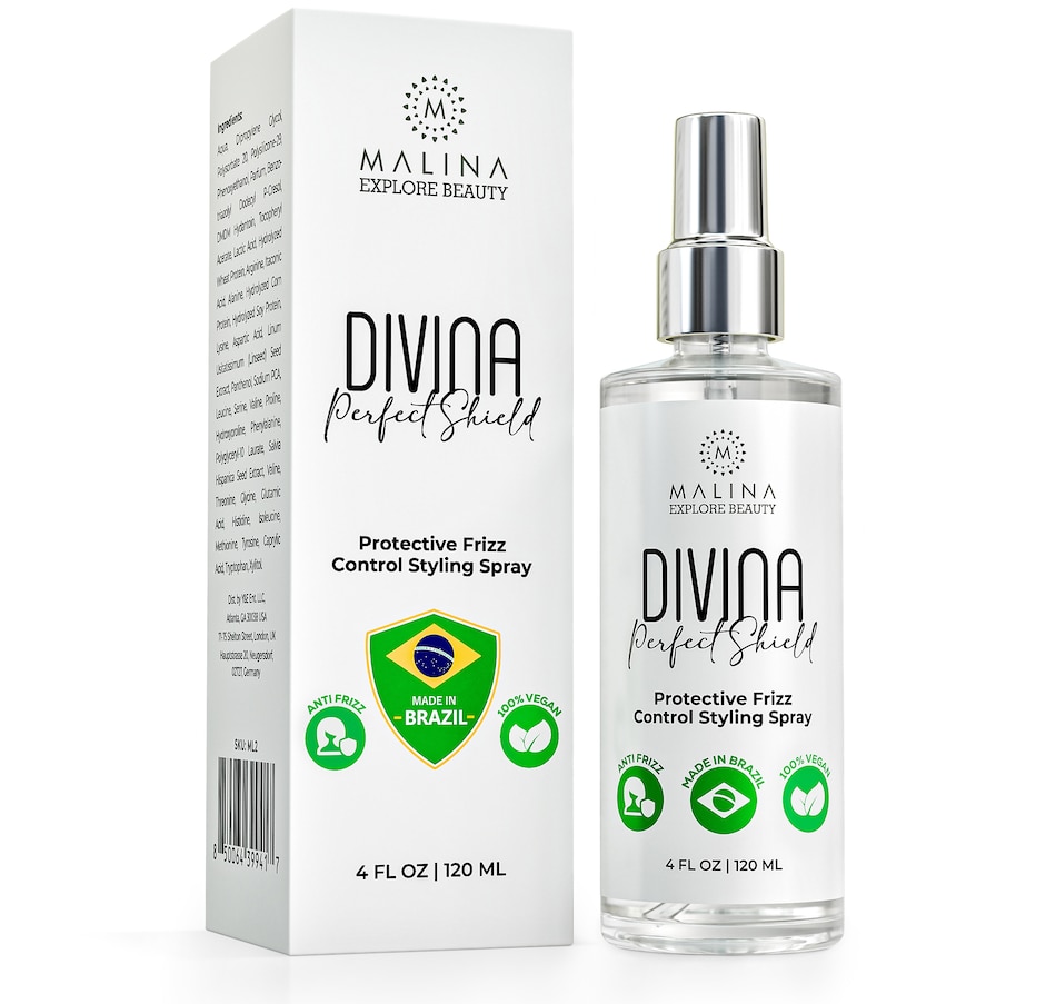 Image 110605_ALTMORE1.jpg, Product 110-605 / Price $85.00, Malina Divina Perfect Shield Protective Frizz Control Styling Spray from Malina Hair Care on TSC.ca's Beauty department