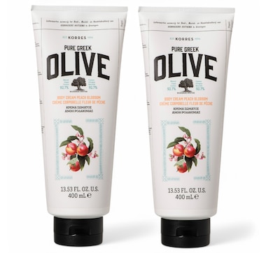 KORRES Pure Greek Olive Jumbo Body Cream Duo
