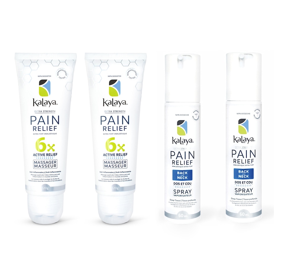 Image 110766.jpg, Product 110-766 / Price $83.00, KaLaya Hands Free Back and Neck Quality of Life Bundle from KaLaya on TSC.ca's Health & Fitness department