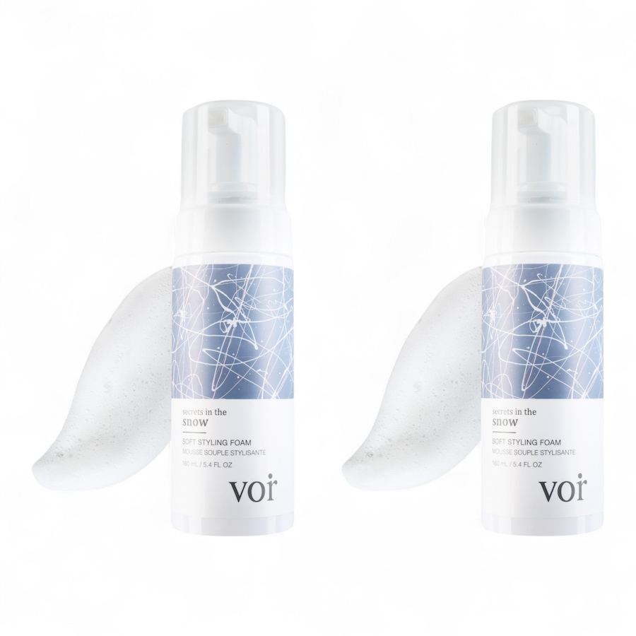 Image 110772.jpg, Product 110-772 / Price $30.00, Voir Secrets in the Snow: Soft Styling Foam BOGO from Voir Hair Care on TSC.ca's Beauty department