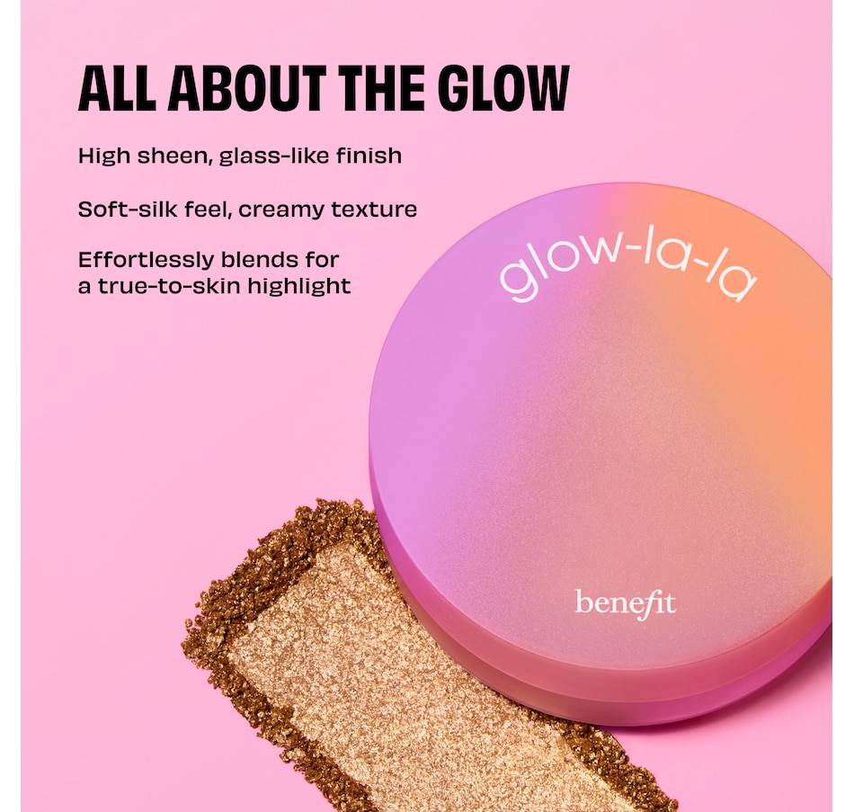 Image 110776_ALTMORE1.jpg, Product 110-776 / Price $51.00, Benefit Glow-la-la Velvet Gleam Powder Highlighter from Benefit Cosmetics on TSC.ca's Beauty department