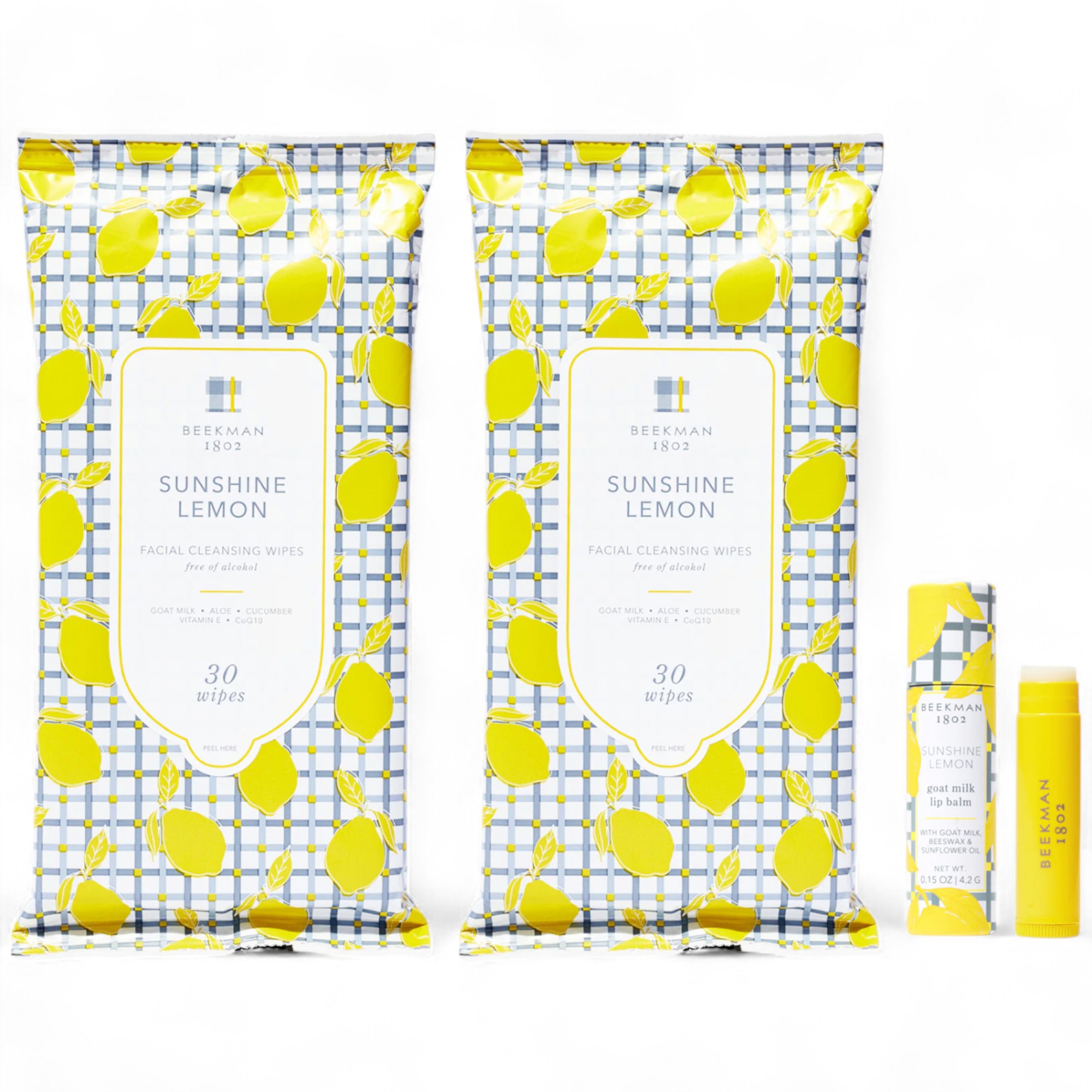Beekman 1802 Wipes & Lip Balm Trio - TSC.ca