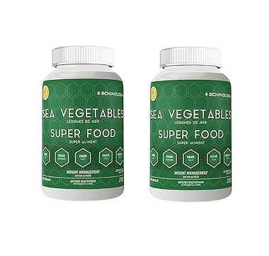 Product 110-916 / Price $79.99 , 108-Day Auto-Delivery Schinoussa Sea Vegetables Weight Management Duo
