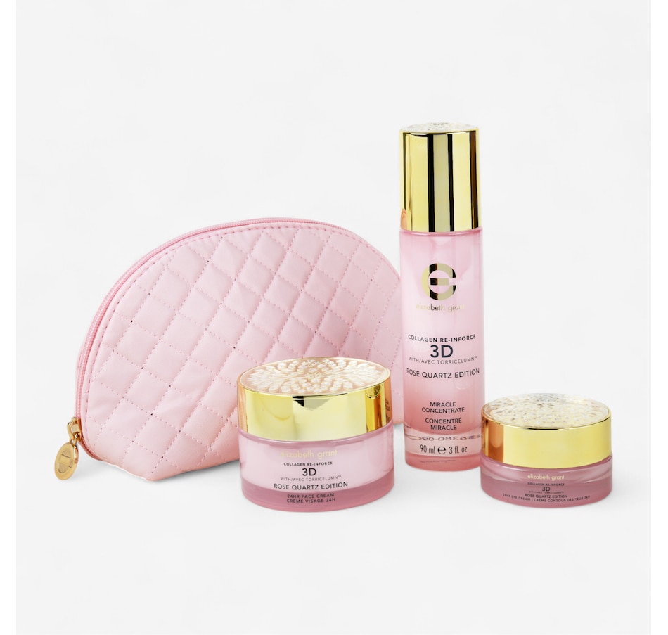 Image 110937.jpg, Product 110-937 / Price $169.99, Elizabeth Grant Collagen Re-Inforce Rose Quartz Edition Trio from Elizabeth Grant on TSC.ca's Beauty department