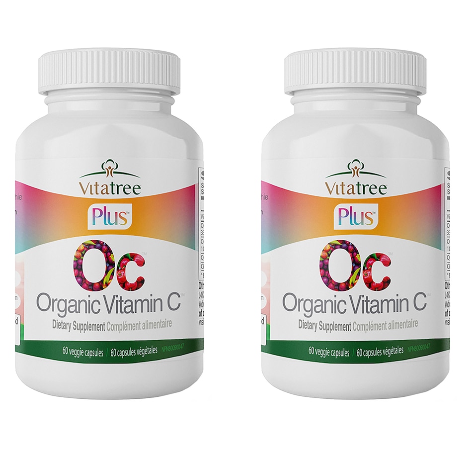 60-Day Auto-Delivery VitaTree Organic Vitamin C 60-Day