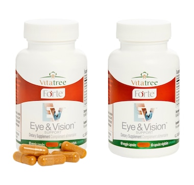 Product 111-398 / Price $84.99 , 60-Day Auto-Delivery VitaTree Forte Eye & Vision Support 60-Day