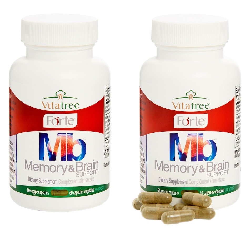 60-Day Auto-Delivery VitaTree Memory & Brain Support 60 Day
