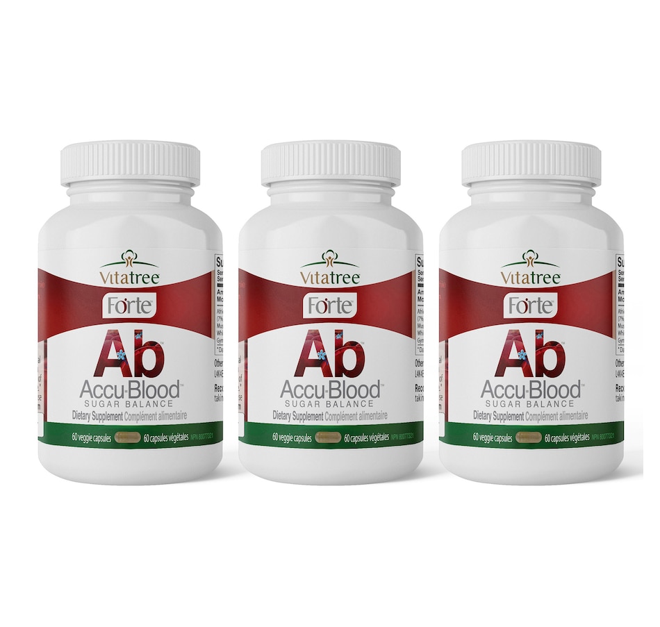 90-Day Auto-Delivery VitaTree Forte Accu-Blood Sugar Balance 90-Day