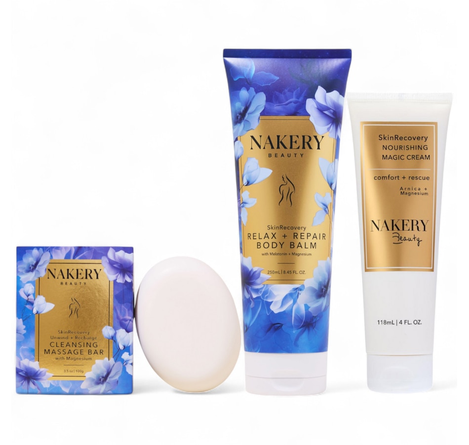 Image 111451.jpg, Product 111-451 / Price $80.00, Nakery Instant Pain Relief + De-Stress 3-Piece Set from Nakery Beauty on TSC.ca's Beauty department