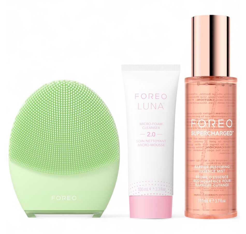 Image 111459_COMSN.jpg, Product 111-459 / Price $148.88, Foreo Luna 4 With Supercharged Mist and Micro-Foam Cleanser Bundle from Foreo on TSC.ca's Beauty department